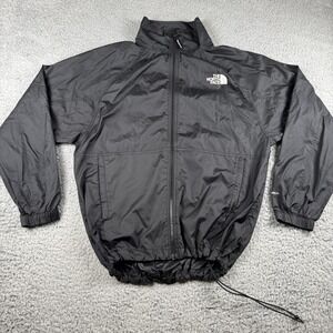 The North Face Graphic Collection Wind Jacket Black Outdoors Hiking XS